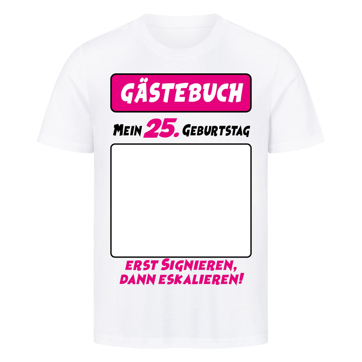 Gästebuch Premium T-Shirt