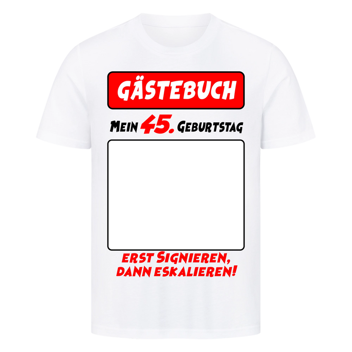 Gästebuch Premium T-Shirt