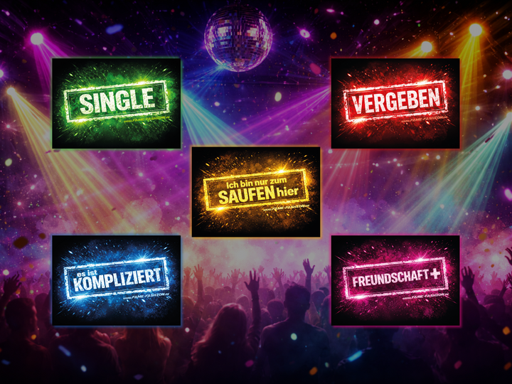 Gefühlschaos Malle Sticker-Set (50 Sticker)