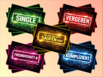 Flirt Malle Sticker-Set (50 Sticker)