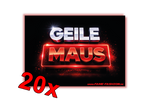 Geile Maus - Malle Sticker