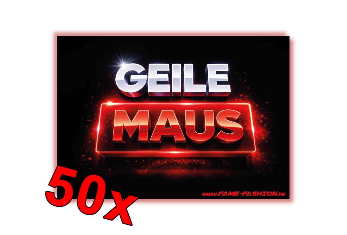 Geile Maus - Malle Sticker