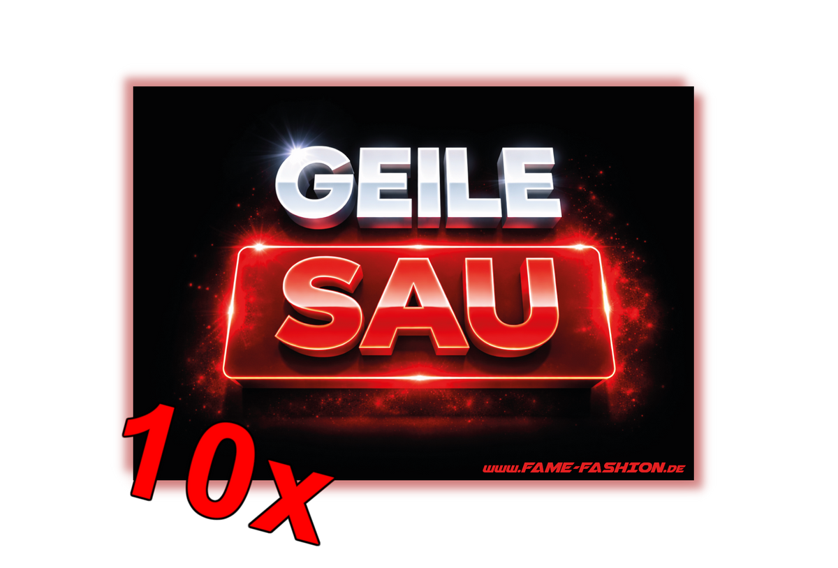 Geile Sau - Malle Sticker