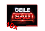 Geile Sau - Malle Sticker