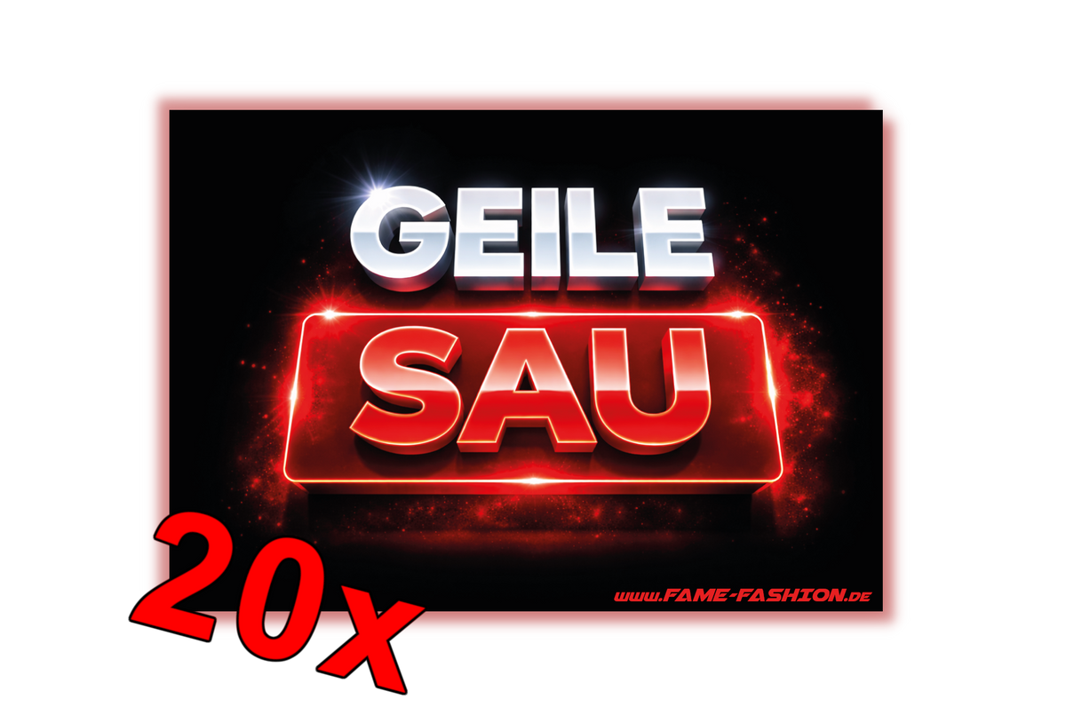 Geile Sau - Malle Sticker