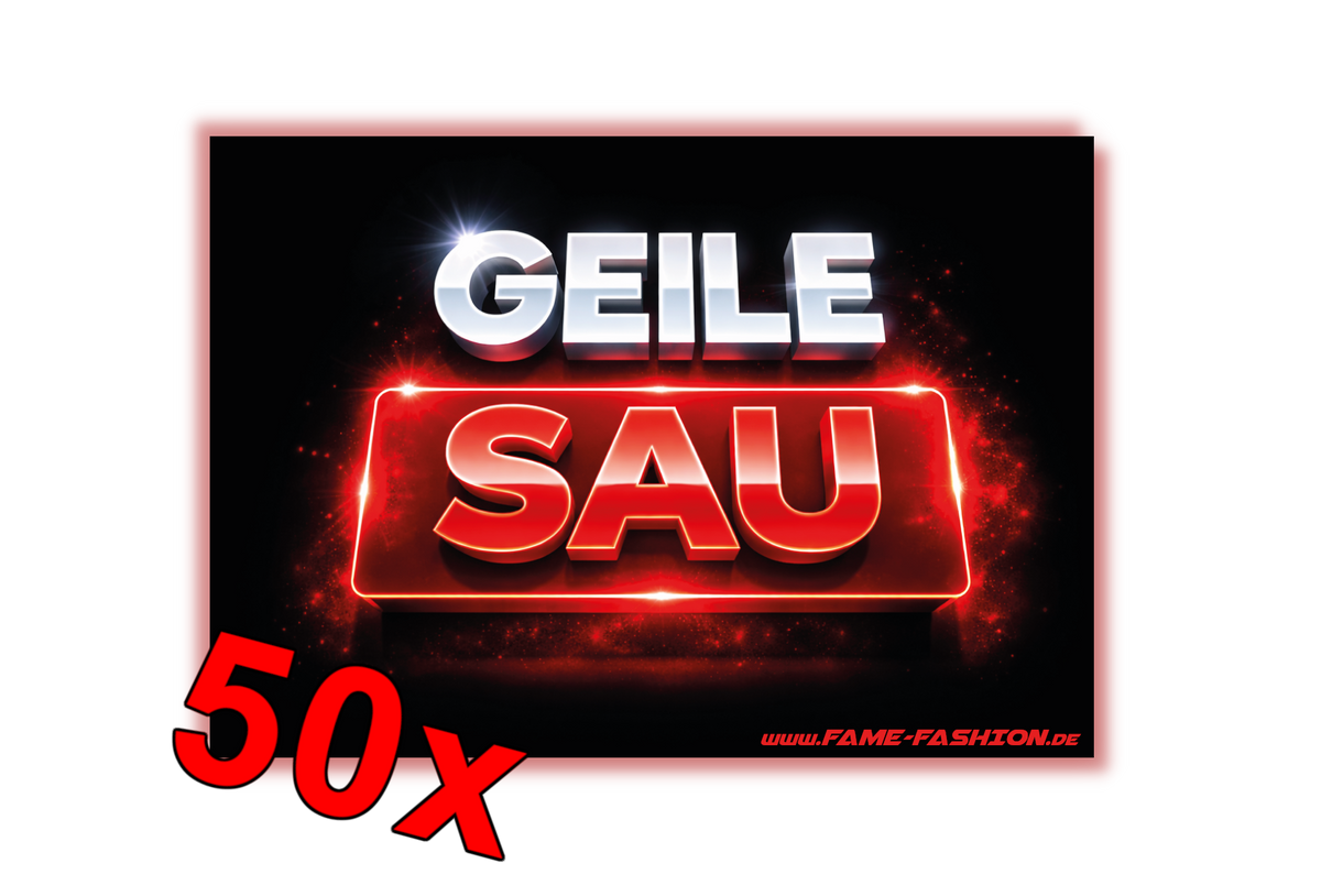 Geile Sau - Malle Sticker