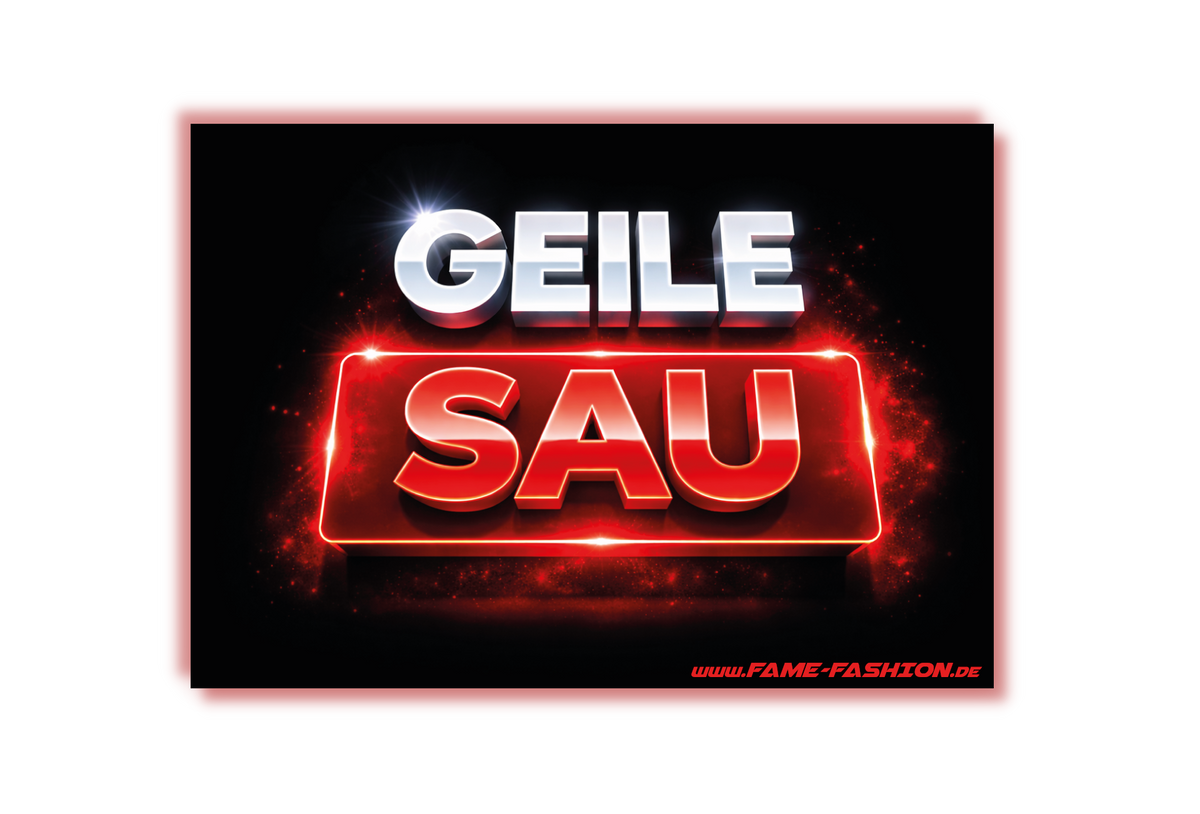 Geile Sau - Malle Sticker