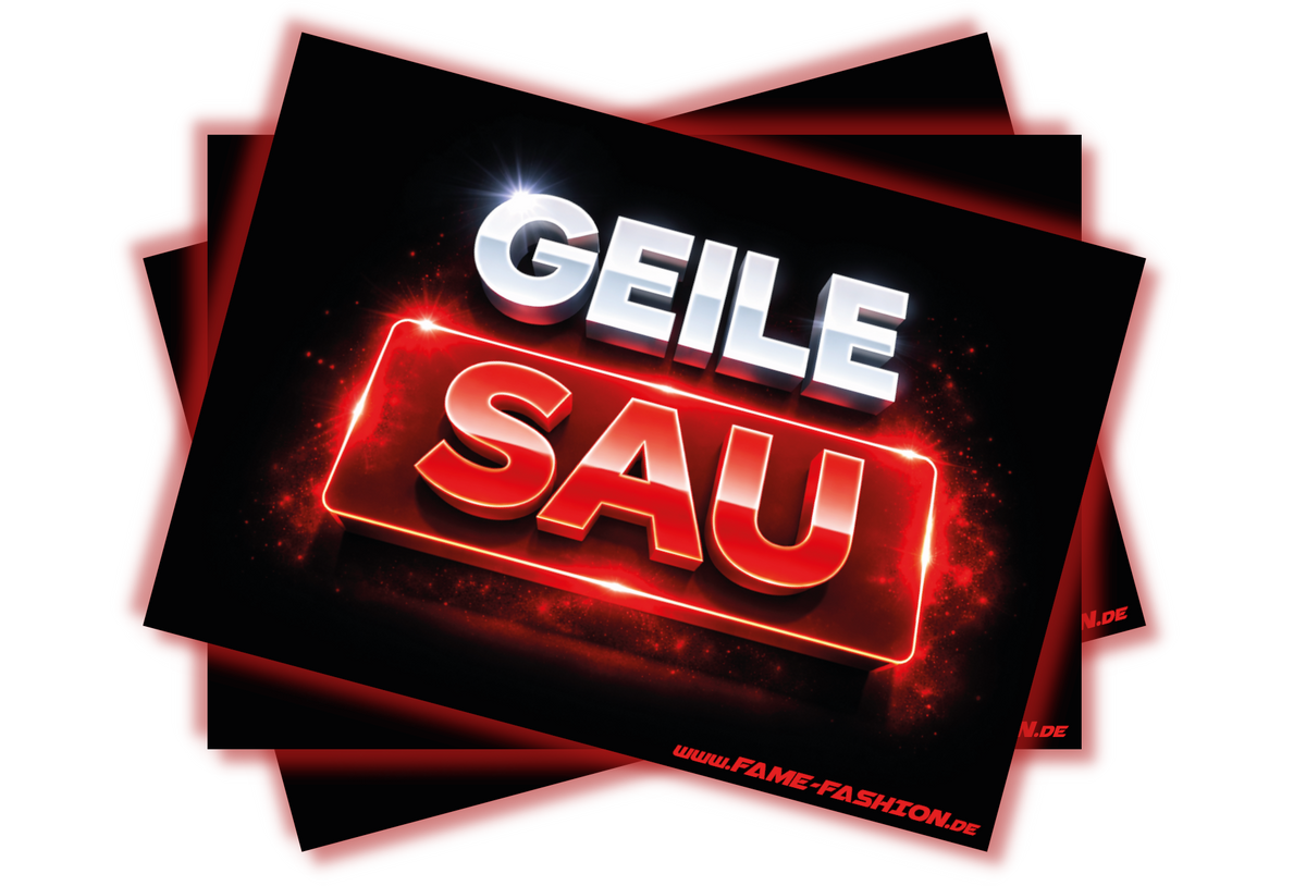 Geile Sau - Malle Sticker