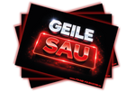 Geile Sau - Malle Sticker