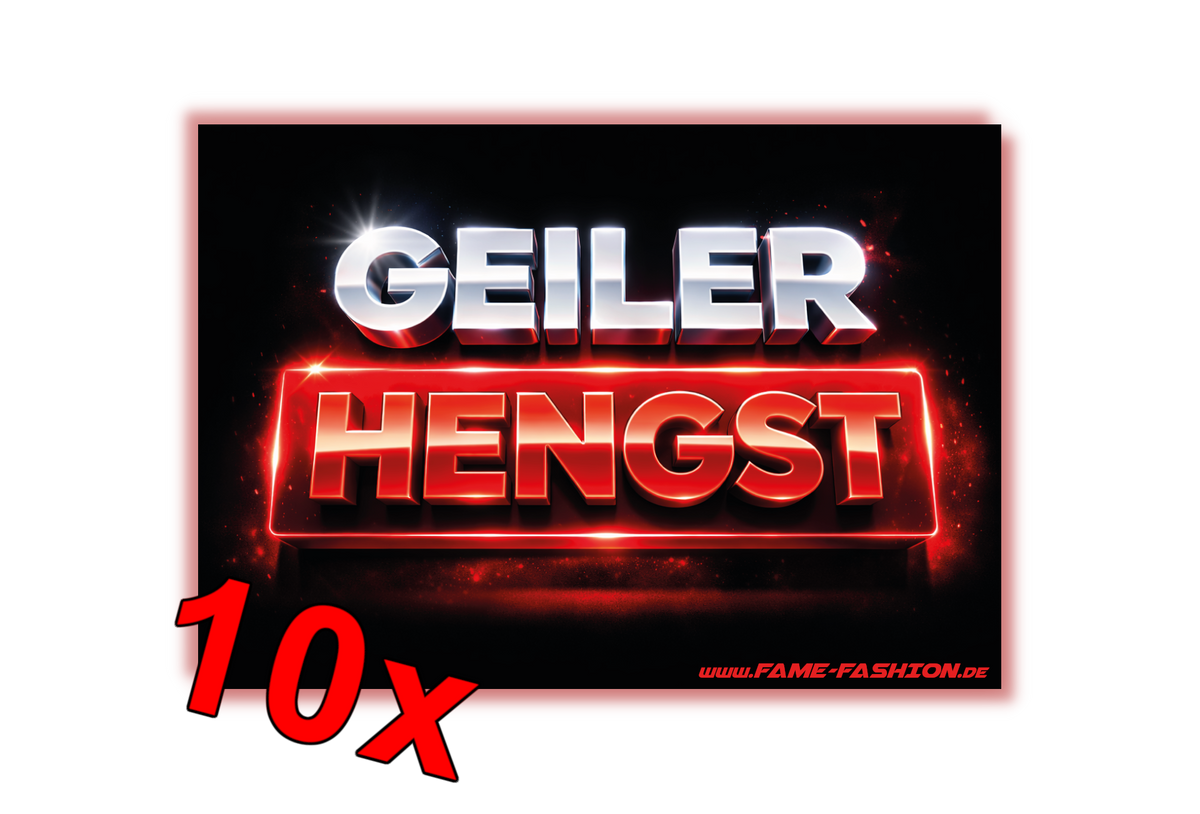 Geiler Hengst - Malle Sticker