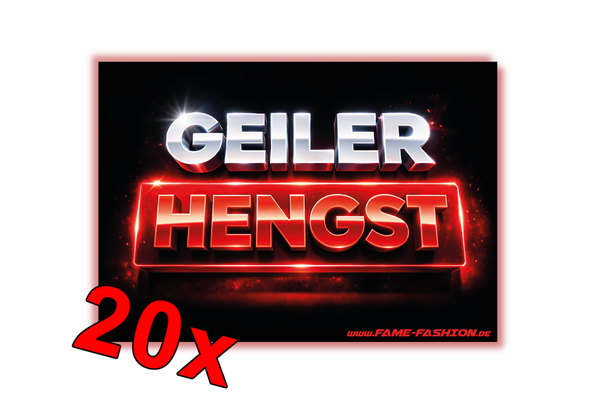 Geiler Hengst - Malle Sticker