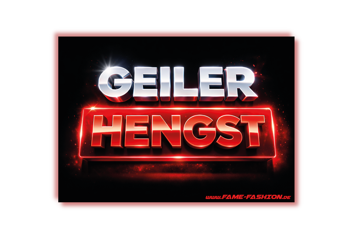 Geiler Hengst - Malle Sticker