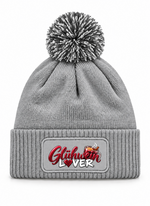 Glühwein Lover - Beanie mit Bommel