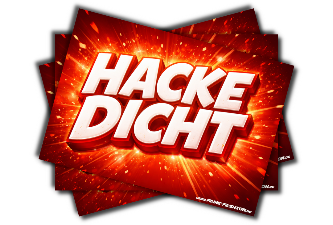 HACKE DICHT - Malle Sticker