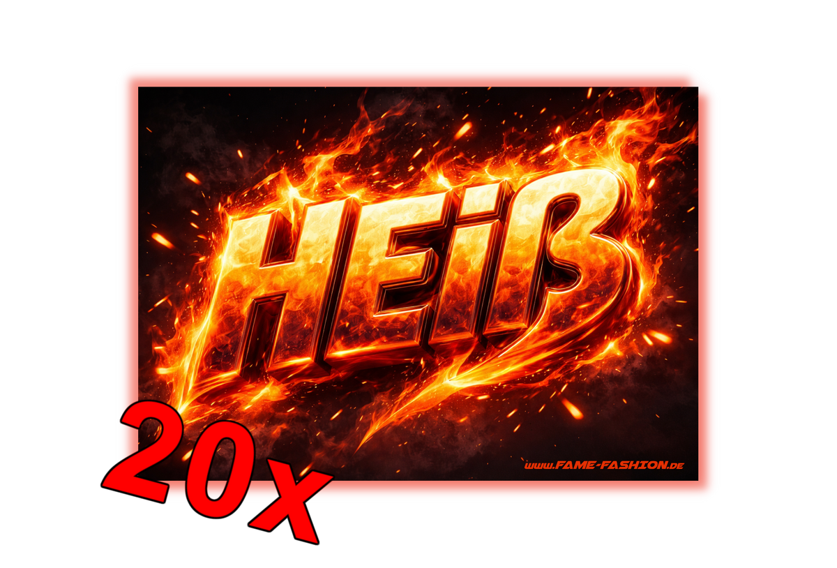 HEIß Malle Sticker
