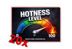 HOTNESS Level - Malle Sticker