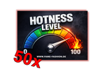 HOTNESS Level - Malle Sticker