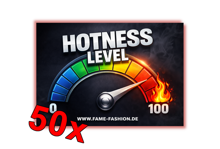 HOTNESS Level - Malle Sticker