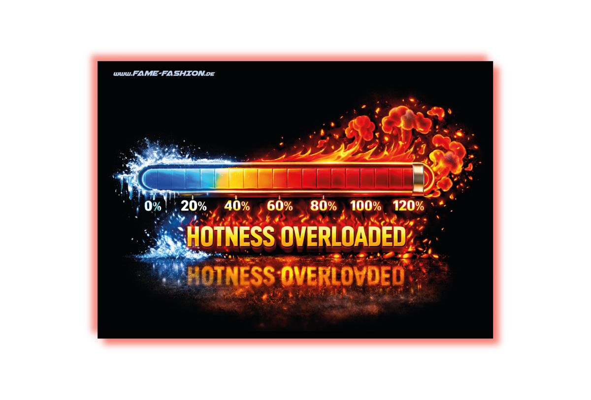 HOTNESS OVERLOADED- Malle Sticker