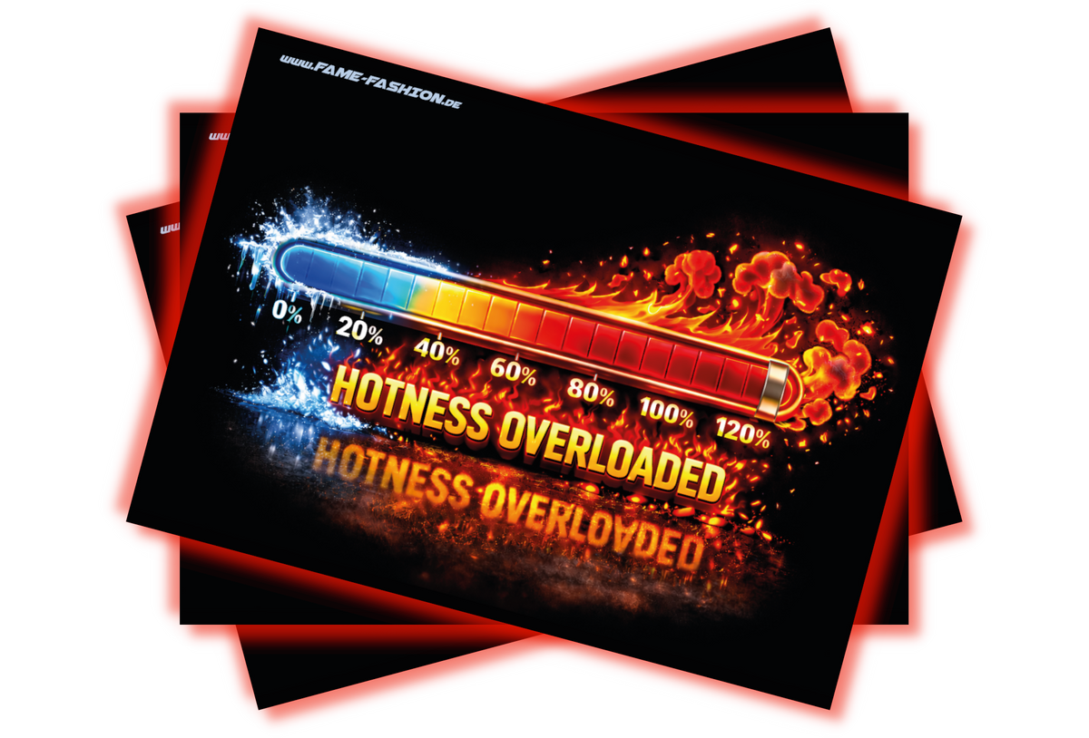 HOTNESS OVERLOADED- Malle Sticker
