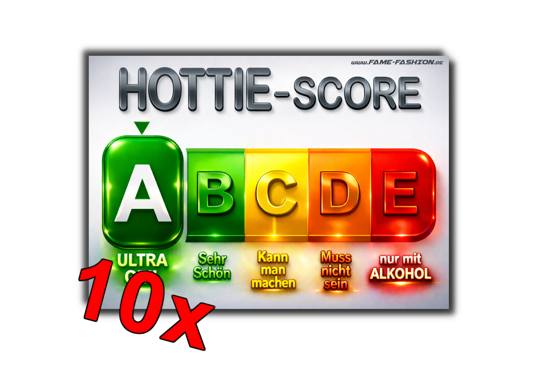 HOTTIE-Score - Malle Sticker