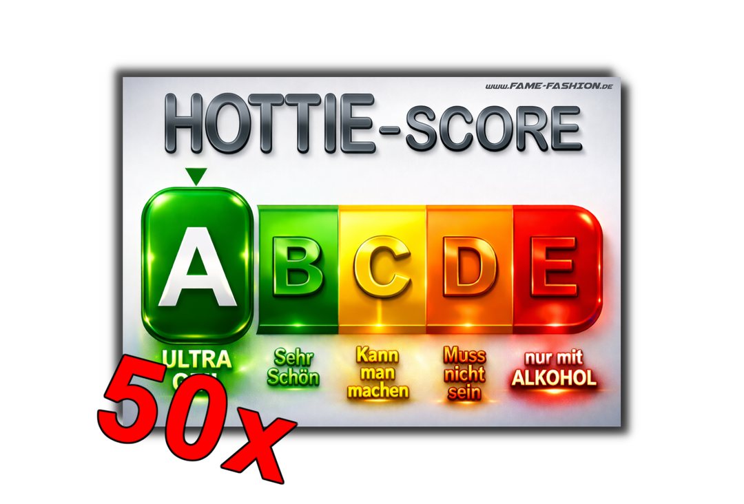 HOTTIE-Score - Malle Sticker