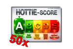 HOTTIE-Score - Malle Sticker