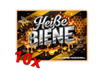 Heiße BIENE - Malle Sticker