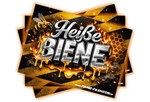 Heiße BIENE - Malle Sticker