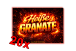 Heiße Granate Malle Sticker