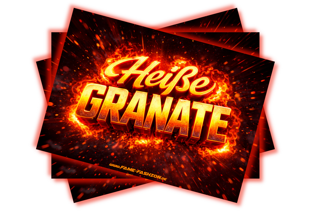 Heiße Granate Malle Sticker