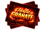 Heiße Granate Malle Sticker