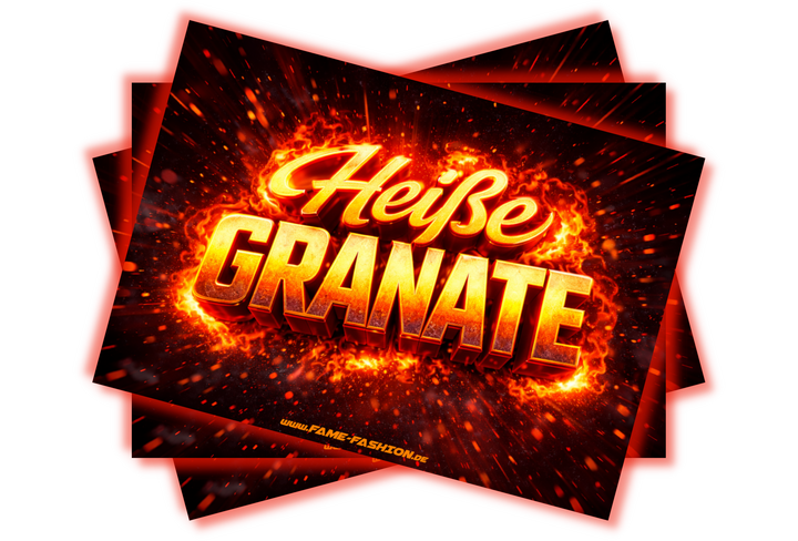 Heiße Granate Malle Sticker