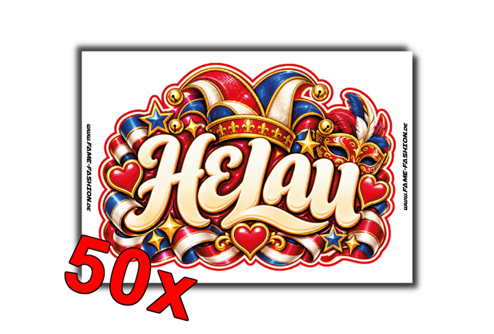 HELAU - Karneval Sticker