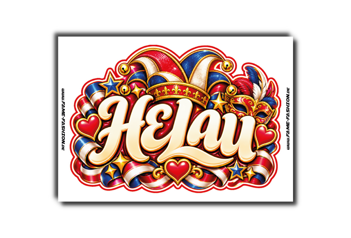 HELAU - Karneval Sticker