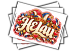HELAU - Karneval Sticker