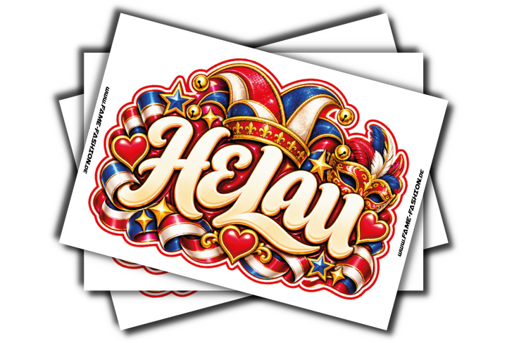HELAU - Karneval Sticker