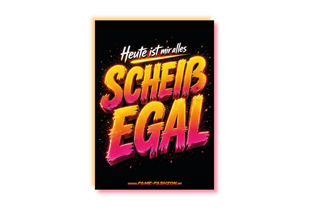 Heute ist mir alles SCHEIß EGAL - Malle Sticker