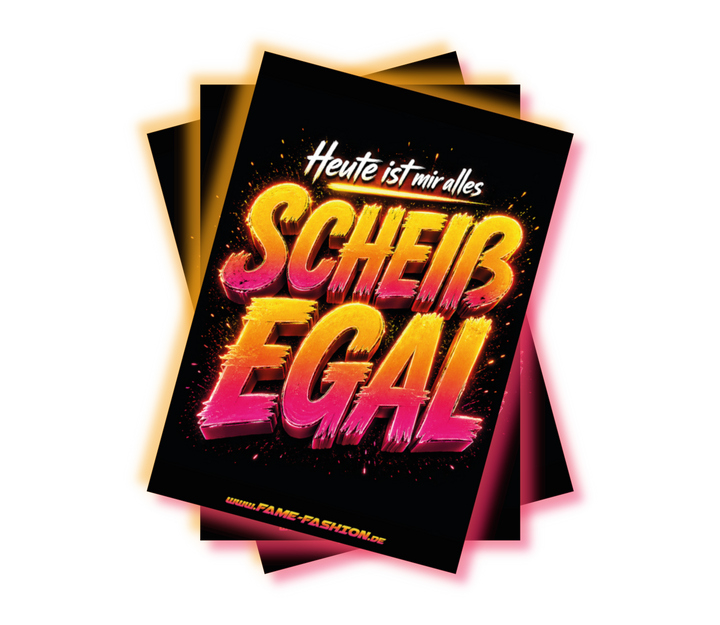 Heute ist mir alles SCHEIß EGAL - Malle Sticker