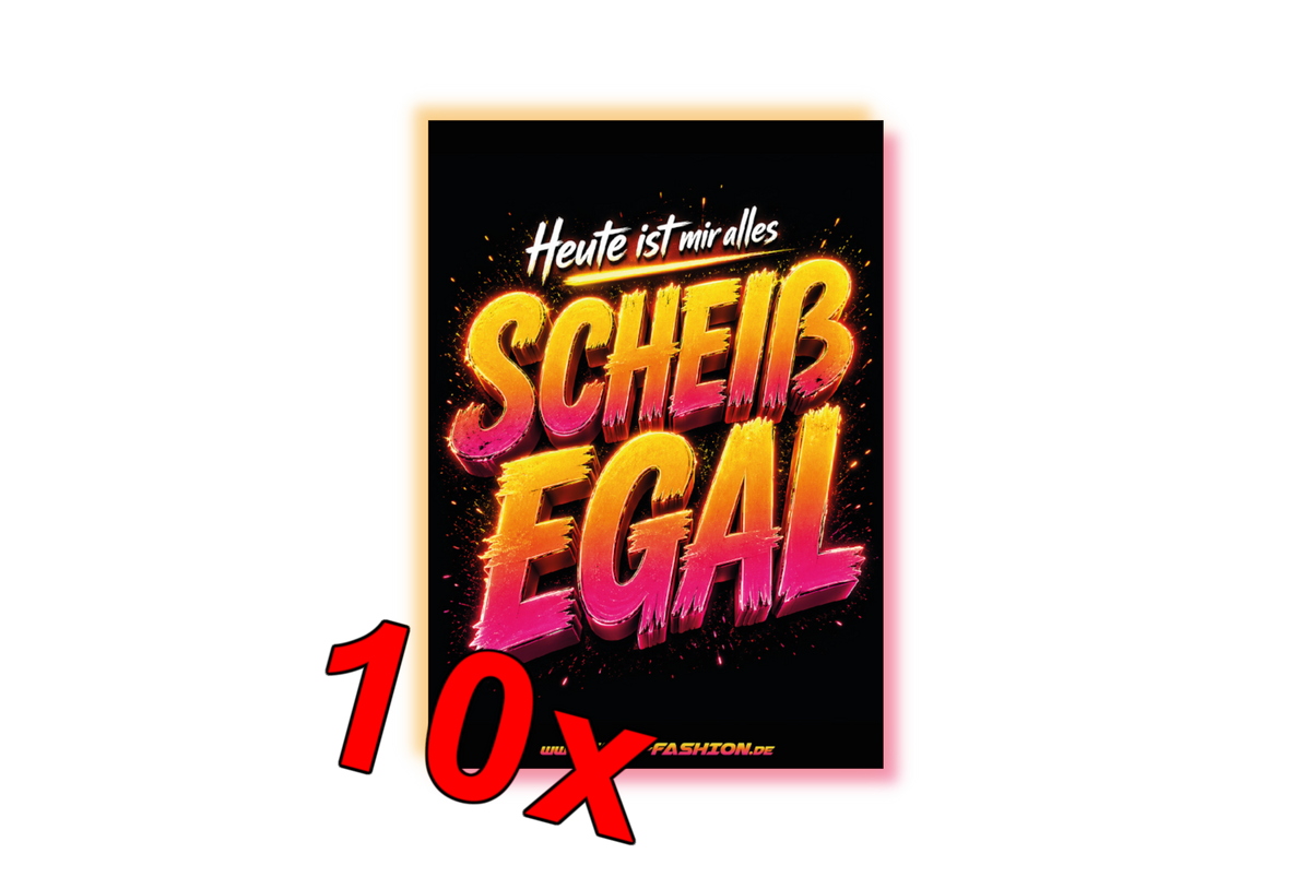Heute ist mir alles SCHEIß EGAL - Malle Sticker