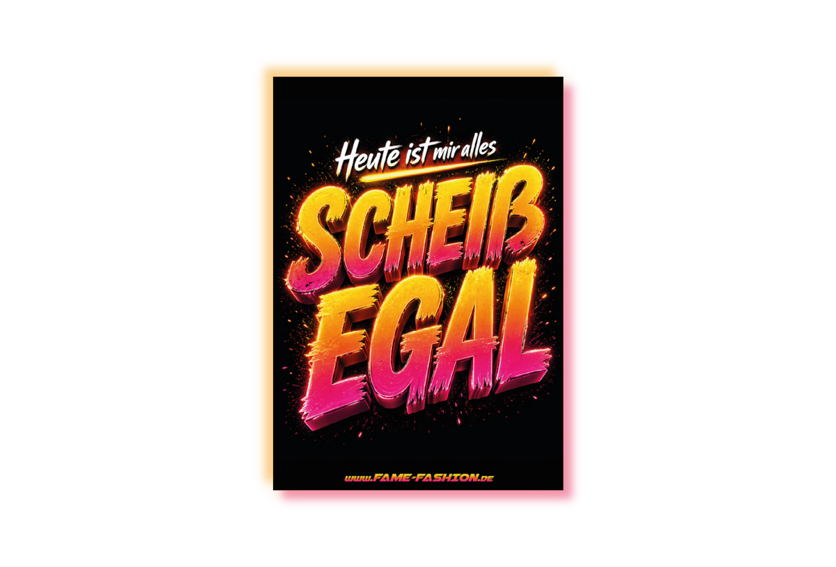 Heute ist mir alles SCHEIß EGAL - Malle Sticker