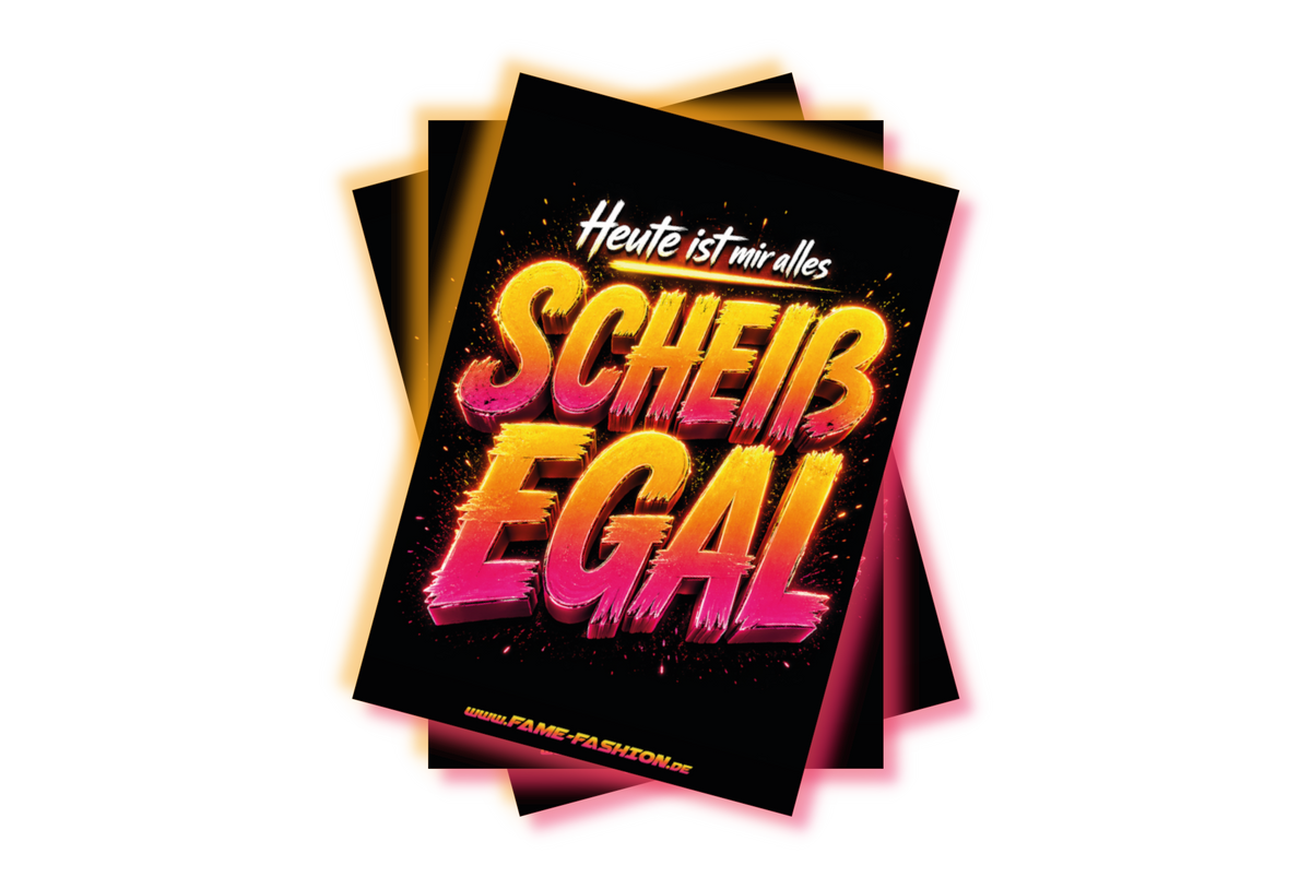 Heute ist mir alles SCHEIß EGAL - Malle Sticker