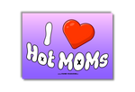 I Love HOT MOMs MALLE STICKER