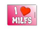 I Love MILFS MALLE STICKER