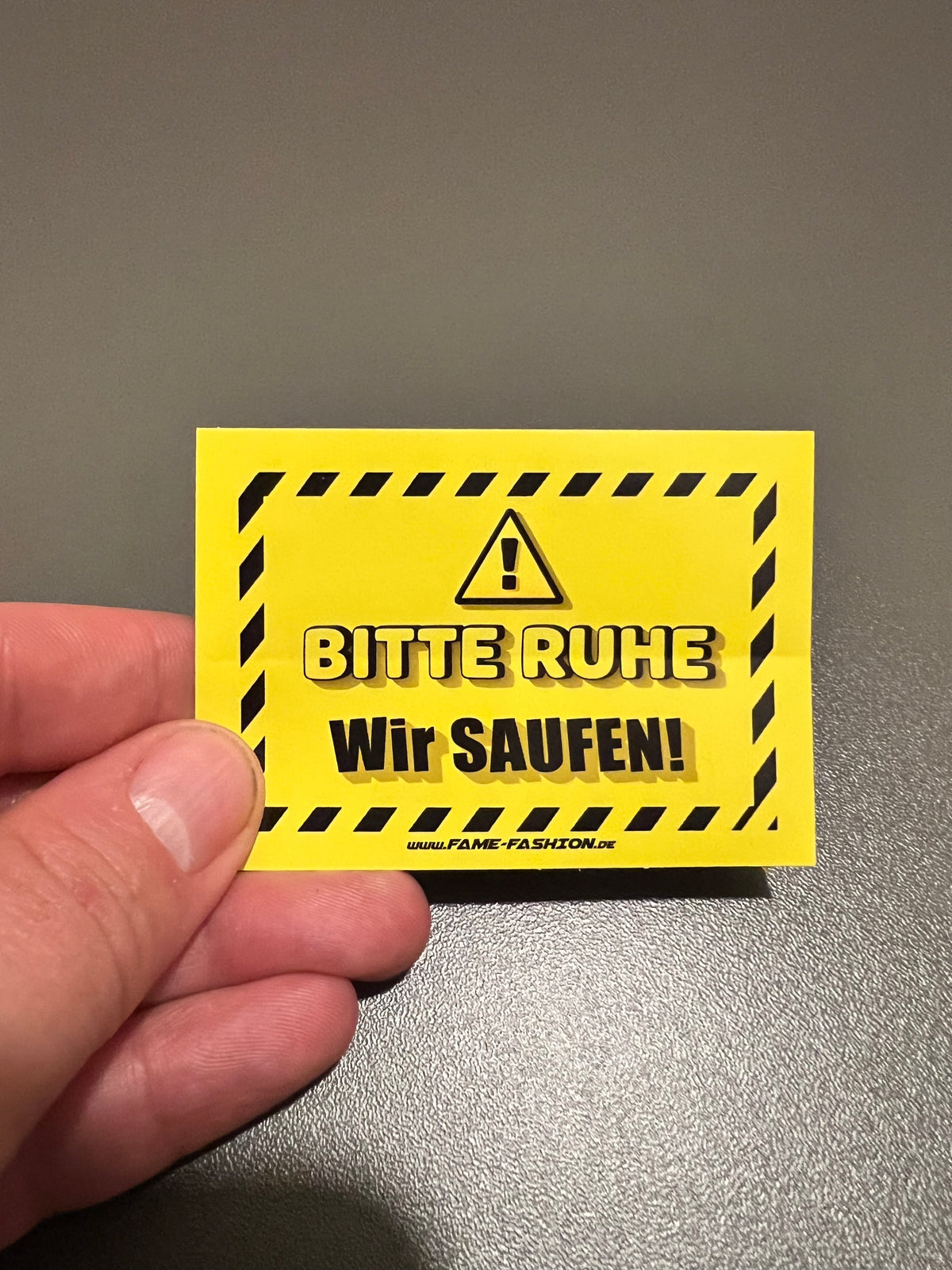 BITTE RUHE Wir Saufen - Malle Sticker