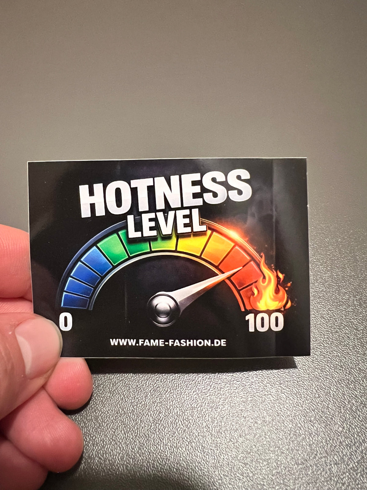 HOTNESS Level - Malle Sticker
