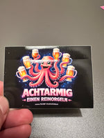 Achtarmig einen Reinorgeln 2.0 Malle Sticker