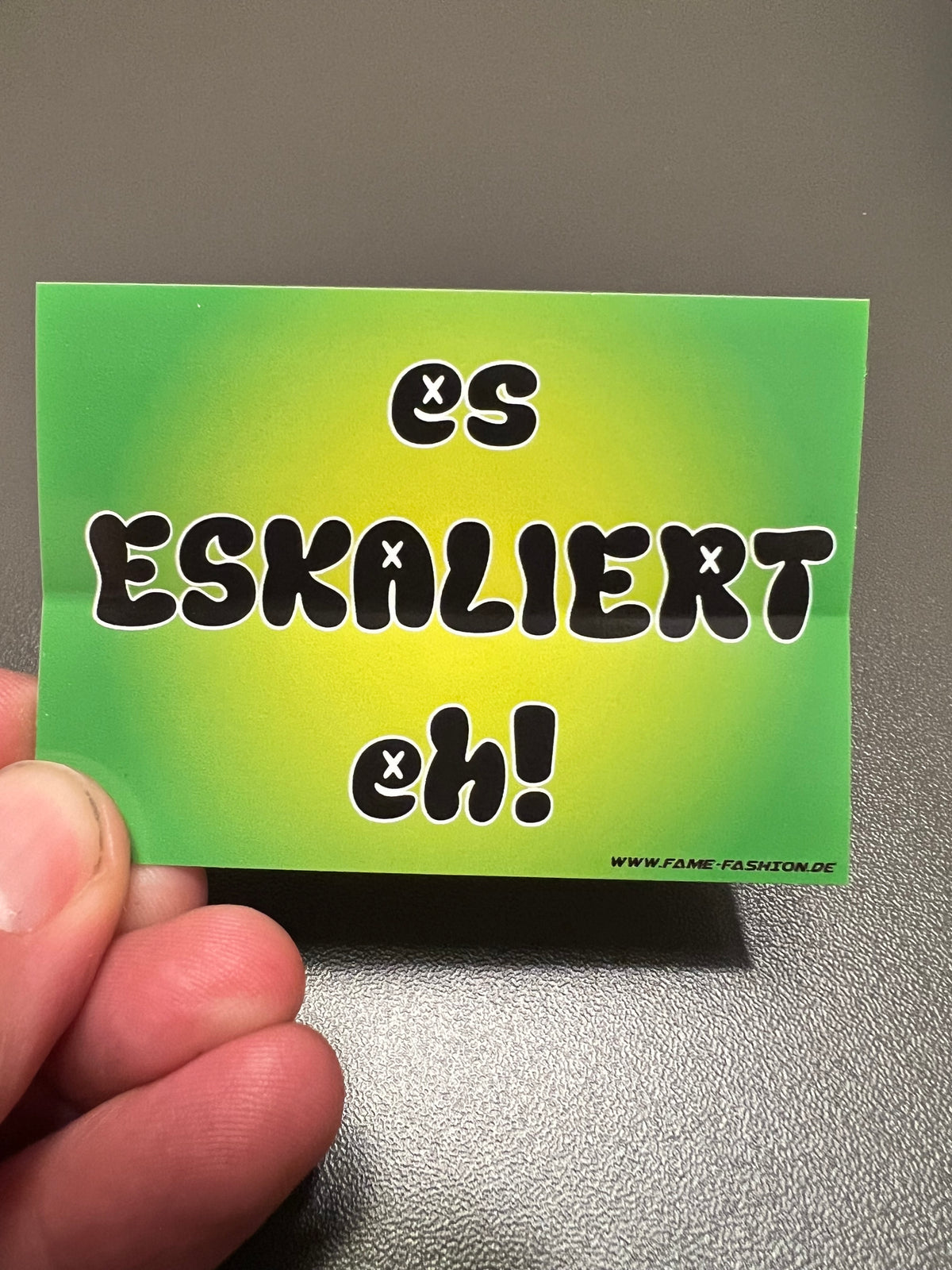 es ESKALIERT eh 1.0 Malle Sticker