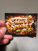 Schluckspecht Malle Sticker