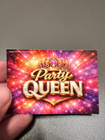 Party QUEEN Malle Sticker
